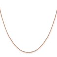 thumbnail image 1 of 14k Rose Gold 1.4mm Cable Chain Necklace - 3.8 Grams - 24 Inch, 1 of 4