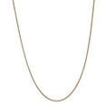 thumbnail image 1 of 14k Rose Gold 1mm Box Link Chain - 2.9 Grams - 16 Inch - Lobster Claw, 1 of 2