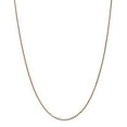 thumbnail image 1 of 14k Rose Gold 1mm Spiga Chain - 2.8 Grams - 18 Inch - Lobster Claw, 1 of 4
