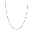 thumbnail image 1 of 14k Rose Gold 2.7mm Chain Necklace Lobster Lock Closure 18 Inch Chain Necklace for Women and Men, 1 of 2