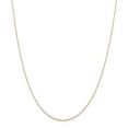 thumbnail image 1 of 14k Rose Gold .5 mm Cable Rope Chain, 1 of 3