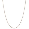 thumbnail image 1 of 14k Rose Gold .8mm Small Wheat Chain Necklace - 1.5 Grams - 16 Inch, 1 of 2