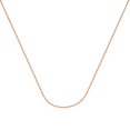 thumbnail image 1 of 14k Rose Gold Designer Rolo Chain Necklace 1.82mm Baby Lobster Claw Closure - 4.3 Grams - 24 Inch, 1 of 1
