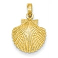 thumbnail image 1 of 14k Scallop Shell Pendant, 1 of 1