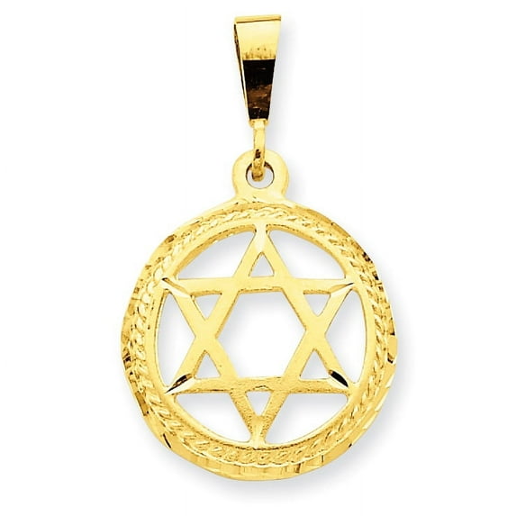 14k Star Of David Charm