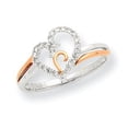 thumbnail image 1 of 14k TT Dia Ring Y7994AA, 1 of 1