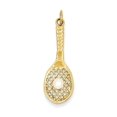 thumbnail image 1 of 14k Tennis Racquet with FW Cultured Pearl Charm, 1 of 3