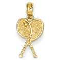 thumbnail image 1 of 14k Tennis Racquets Charm K3568, 1 of 2