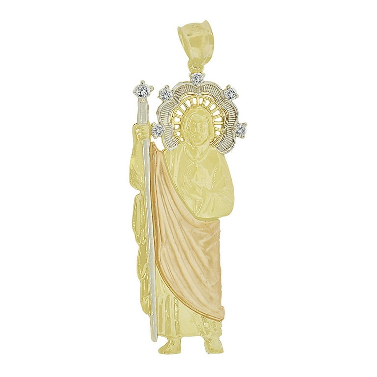 St jude 14k gold pendant hot sale