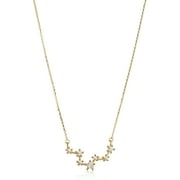 Au Naturale 14k Two-tone Gold Astrology Constellation Necklace 18 inch - Minimalist Jewelry for Women