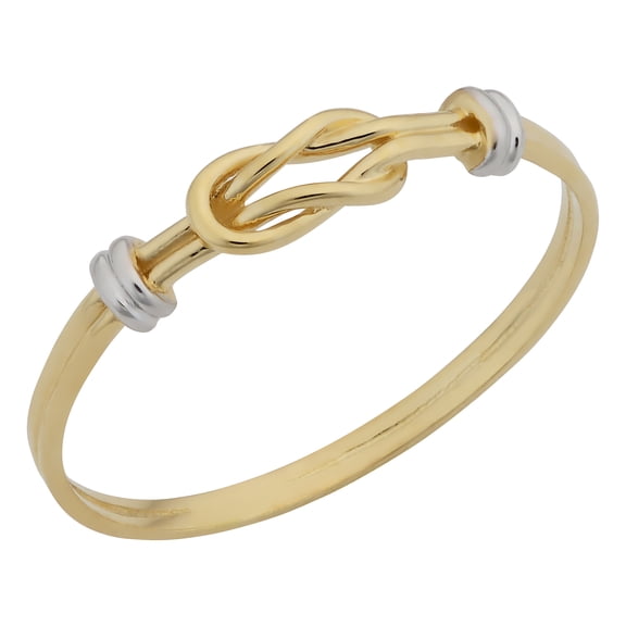 Fremada Love Knot 14 Karat Gold Ring - High Polish - Size 6