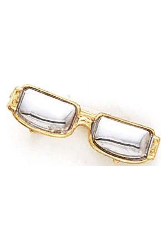 14k Two-Tone Gold Sunglasses Pendant - 2.0 Grams