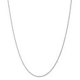 thumbnail image 1 of 14k WG 1.15mm Machine-made Rope Chain in 14k White Gold, 1 of 3