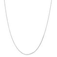 thumbnail image 1 of 14k WG .70mm Octagonal Snake Chain in 14k White Gold, 1 of 3