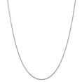 thumbnail image 1 of 14k White Gold 0.65mm Pendant Chain Necklace - 1.4 Grams - 18 Inch - Lobster Claw, 1 of 4
