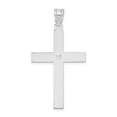 thumbnail image 1 of 14k White Gold .02ct. Diamond Cross Pendant Charm, 1 of 3