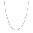 thumbnail image 1 of 14k White Gold 1.05mm Lumacina Lobster Lock Closure 18 Inch Pendant Necklace for Women, 1 of 2