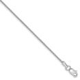 thumbnail image 1 of 14k White Gold 1.0mm Parisian Wheat Chain, 1 of 1