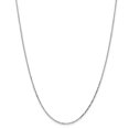 thumbnail image 1 of 14k White Gold 1.40mm Diamond-Cut Cable Chain, 1 of 3