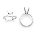 thumbnail image 1 of 14k White Gold 1.5ct. Heavy-Weight 4-Prong Solitaire Mounting, 1 of 6