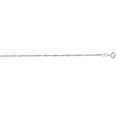 thumbnail image 1 of 14k White Gold 1.5mm Classic Singapore Chain With Lobster Clasp Necklace - 2.2 Grams - 24 Inch, 1 of 2