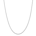 thumbnail image 1 of 14k White Gold 1.5mm Diamond-Cut Rope Chain, 1 of 1
