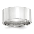 thumbnail image 1 of 14k White Gold 10mm Standard Weight Flat Comfort Fit Wedding Band Size 11.5, 1 of 1