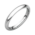thumbnail image 1 of 14k White Gold 2.5mm Polished Comfort Fit Band Ring - 3.9 Grams - Size 7, 1 of 2