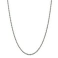 thumbnail image 1 of 14k White Gold 3.0mm Handmade Regular Rope Chain, 1 of 1