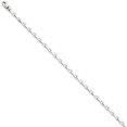 thumbnail image 1 of 14k White Gold 3.5mm Fancy Link Chain, 1 of 1