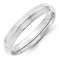 thumbnail image 1 of 14k White Gold 4mm Knife Edge Comfort Fit Wedding Band Size 11 WKEC040, 1 of 2