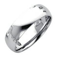 thumbnail image 1 of 14k White Gold 6mm Comfort-Fit Wedding Band Ring Size 11.5 Wedding Band for Women and Men, 1 of 2