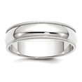 thumbnail image 1 of 14k White Gold Solid Polished 6mm Milgrain Band Ring Size 10 Ring for Women and Men - 6.2 Grams, 1 of 2
