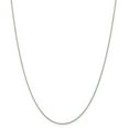 thumbnail image 1 of 14k White Gold .75mm Solid Polished Cable Chain, 1 of 1