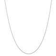 thumbnail image 1 of 14k White Gold .95 mm Carded Cable Rope Chain, 1 of 3