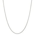 thumbnail image 1 of 14k White Gold .95mm Diamond-Cut Cable Chain, 1 of 2