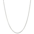 thumbnail image 1 of 14k White Gold .9mm Pendant Chain Necklace - 1.2 Grams - 18 Inch - Spring Ring, 1 of 2