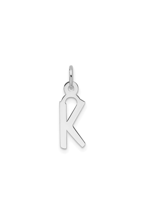 14k White Gold Chi Rho Pendant Necklace, Greek Christian Symbol of Faith, Religious Minimalist Charm for Men and Women, Orthodox Catholic Fine Jewelry