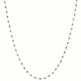 thumbnail image 1 of 14k White Gold Coffee Brown Diamond Briolette Necklace, 1 of 1
