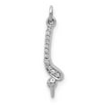 thumbnail image 1 of 14k White Gold Diamond Golf Club and Ball Pendant PM4137, 1 of 4