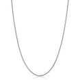 thumbnail image 1 of KoolJewelry 14k White Gold Filled Round Wheat Chain Pendant Necklace (1.2 mm, 22 inch), 1 of 7