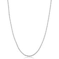 thumbnail image 1 of KoolJewelry 14k White Gold Filled Singapore Chain Necklace (1.4 mm, 24 inch), 1 of 7