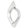 thumbnail image 1 of 14k White Gold Fits up to 8mm Regular, 10mm Fancy Reversible Omega Slide, 1 of 3