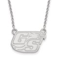 thumbnail image 1 of 14k White Gold Georgia Southern U Small Pendant Necklace, 1 of 4