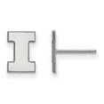 thumbnail image 1 of 14k White Gold LogoArt University of Illinois Letter I Extra Small Post Earrings Q4W008UIL, 1 of 3