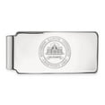 thumbnail image 1 of 14k White Gold Logoart Southern Illinois University Money Clip Crest, 1 of 3