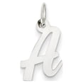 thumbnail image 1 of 14k White Gold Small Script Initial A Charm, 1 of 4