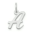 thumbnail image 1 of 14k White Gold Small Script Initial A Charm, 1 of 3