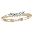 thumbnail image 1 of 14k Yellow Gold 0.15 Ct Diamond Wrap Band, 1 of 2