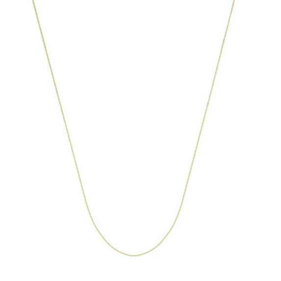 14k Yellow Gold 0.66mm Box Chain Necklace Lobster Lock Closure - 1.8 Grams - 18 Inch